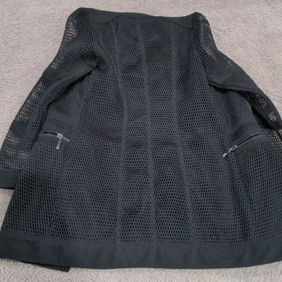 Lucy Paris black net coat mini dress size small - Picture 8 of 13